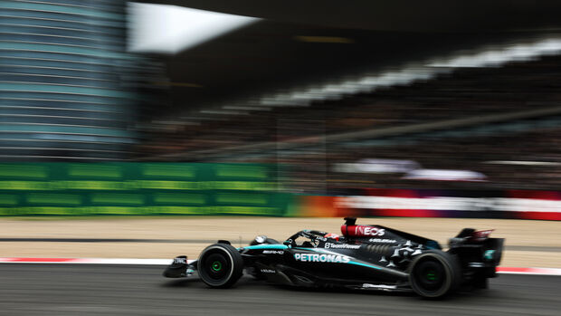 George Russell - Mercedes - Formel 1 - GP China - Shanghai - Training - 19. April 2024
