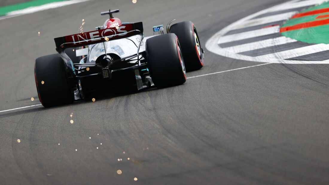 George Russell - Mercedes - Formel 1 - GP England - 1. Juli 2022
