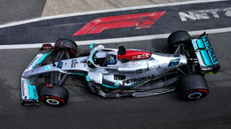 George Russell - Mercedes - Formel 1 - GP England - 1. Juli 2022