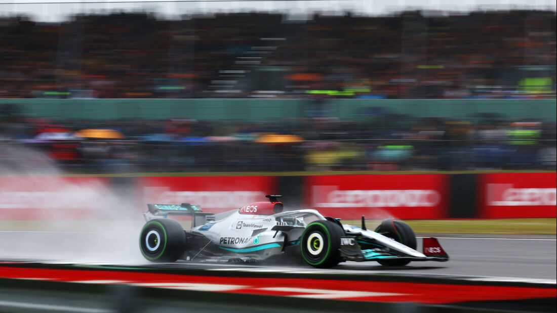 George Russell - Mercedes - Formel 1 - GP England - 2. Juli 2022
