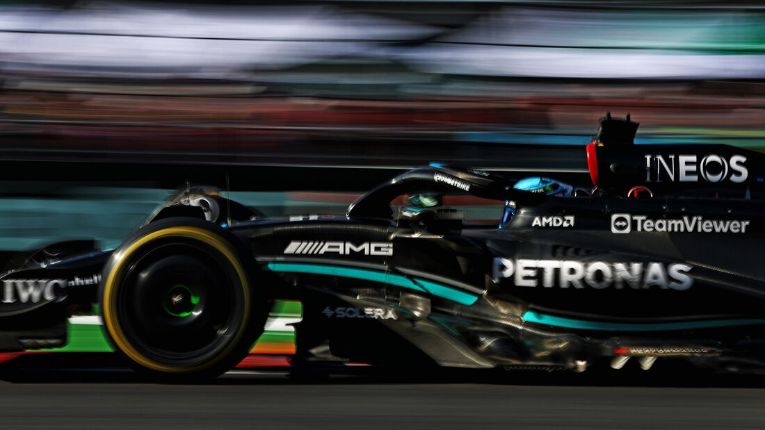 George Russell - Mercedes - Formel 1 - GP Mexiko 2023 - Mexico City