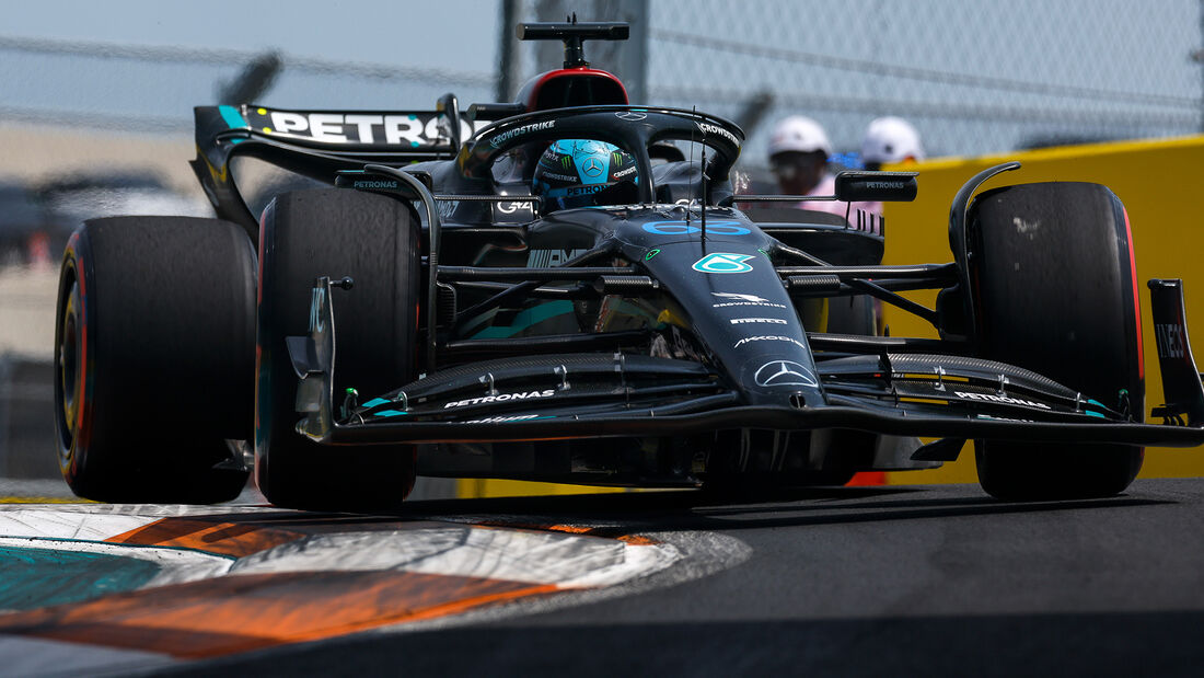 George Russell - Mercedes - Formel 1 - GP Miami - 5. Mai 2023