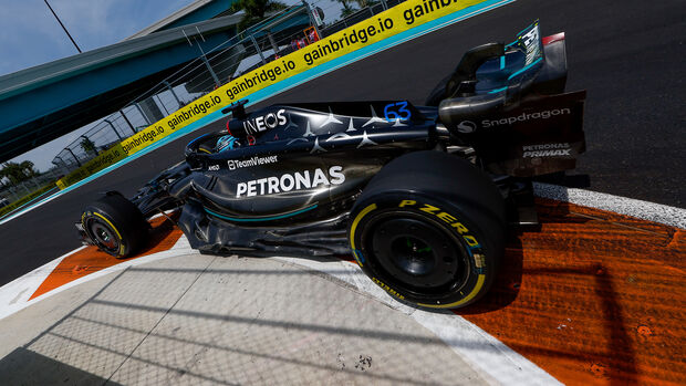 George Russell - Mercedes - Formel 1 - GP Miami - 5. Mai 2023