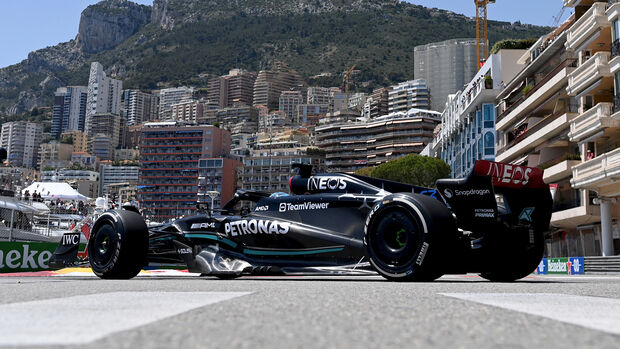 George Russell - Mercedes - Formel 1 - GP Monaco - 26. Mai 2023
