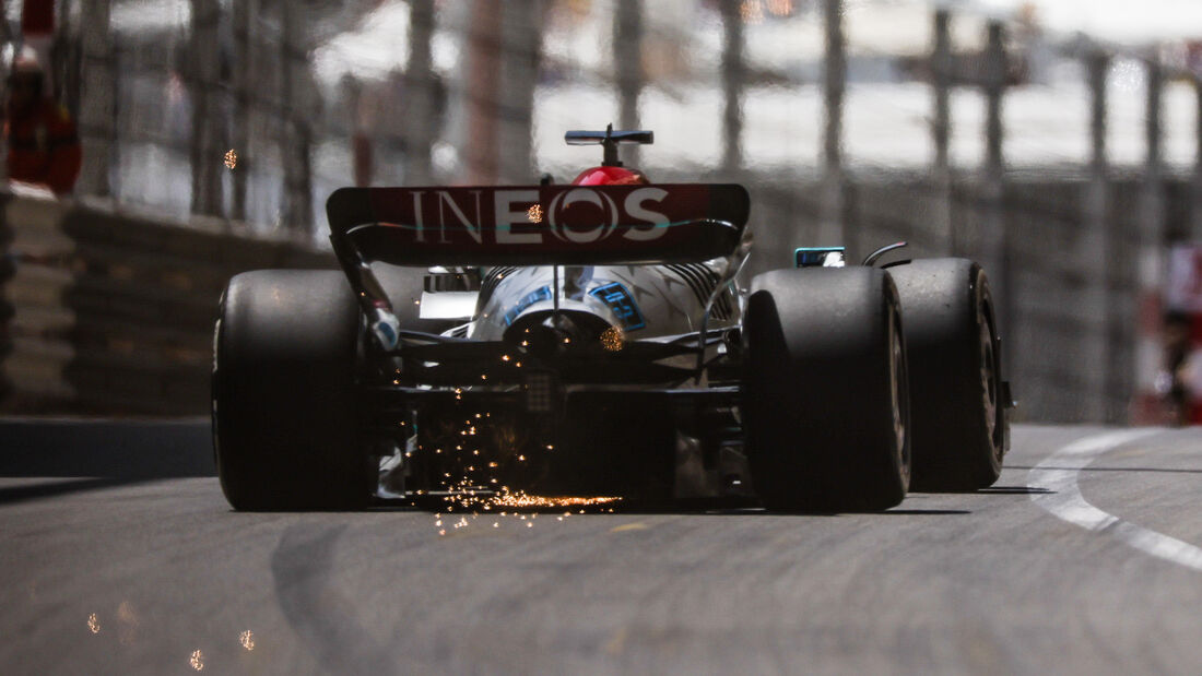George Russell - Mercedes - Formel 1 - GP Monaco - 27. Mai 2022