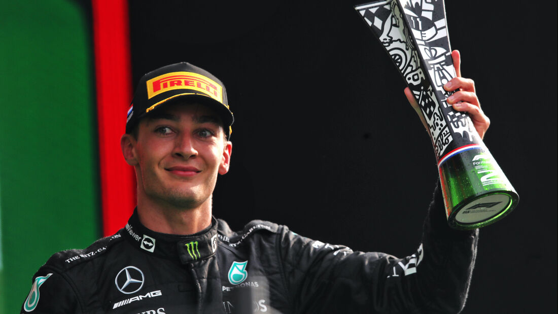 George Russell - Mercedes - Formel 1 - GP Niederlande - 4. September 2022