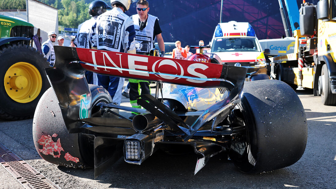 George Russell - Mercedes - Formel 1 - GP Österreich - Spielberg - Qualifikation - Freitag - 8.7.2022