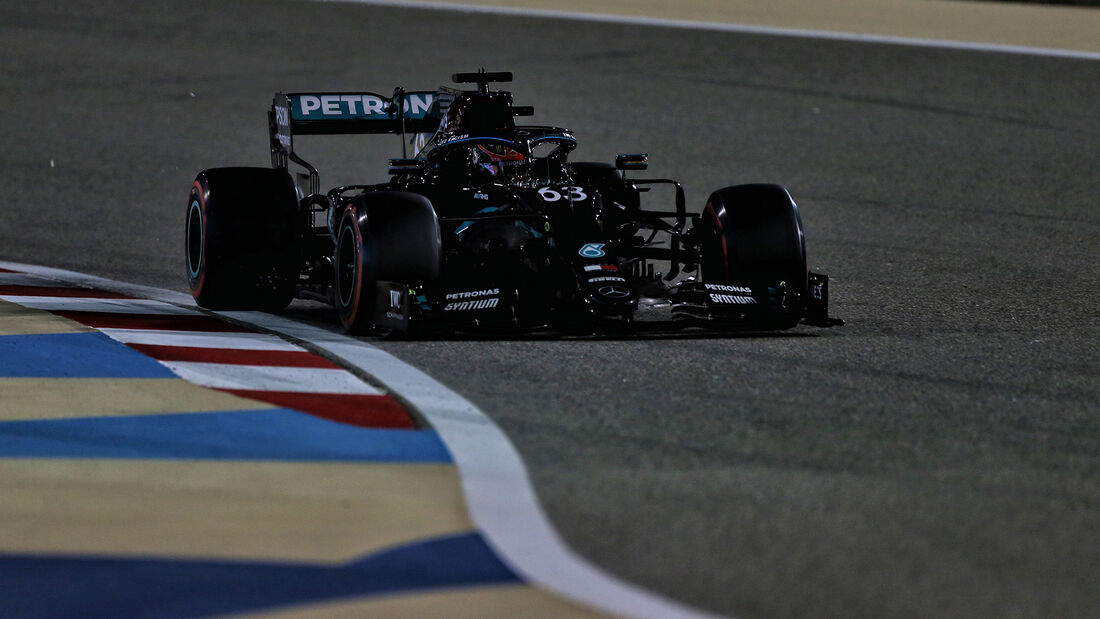George Russell - Mercedes - Formel 1 - GP Sakhir - Bahrain - Freitag - 4.12.2020