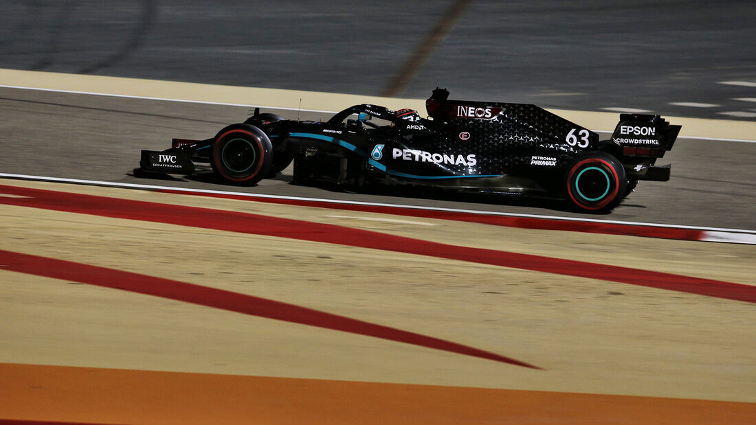 George Russell - Mercedes - Formel 1 - GP Sakhir - Bahrain - Freitag - 4.12.2020