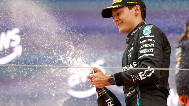 George Russell - Mercedes - Formel 1 - GP Spanien - 4. Juni 2023