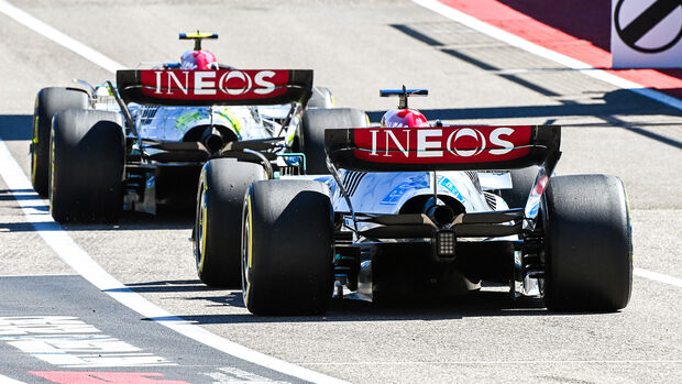 George Russell - Mercedes - Formel 1 - GP USA - Austin - 21. Oktober 2022