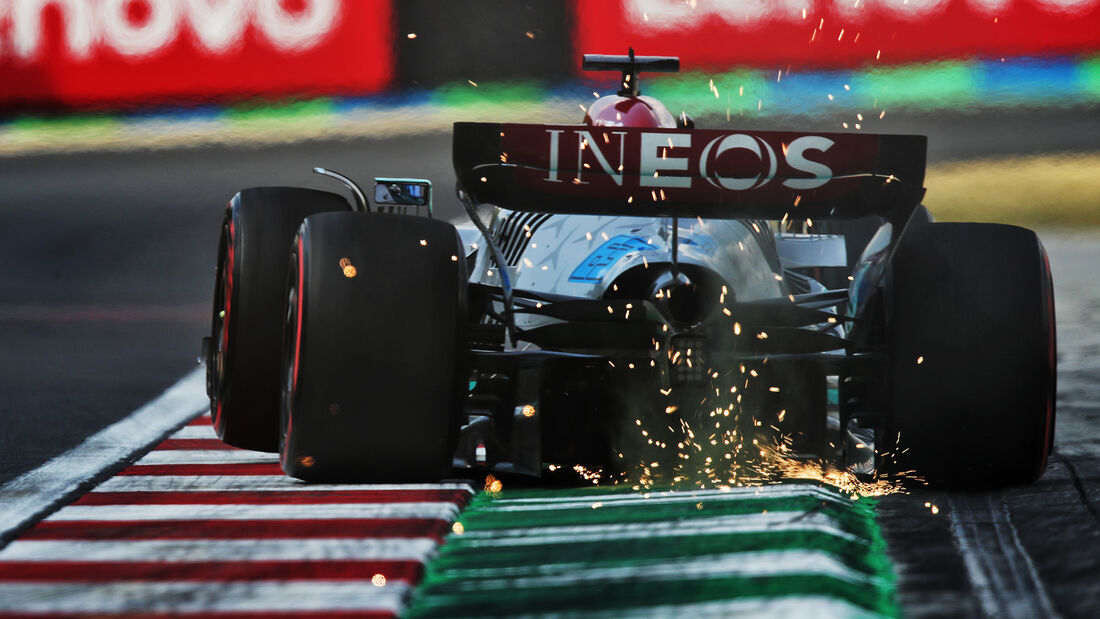 George Russell - Mercedes - Formel 1 - GP Ungarn - Budapest - 29. Juli 2022