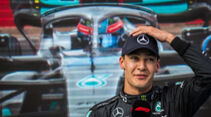 George Russell - Mercedes - Formel 1 - GP Ungarn - Budapest - Qualifikation - Samstag - 30.7.2022