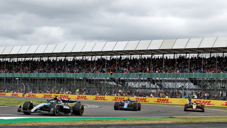 George Russell - Mercedes - Formel 1 - Silverstone - GP England - 5. Juli 2024