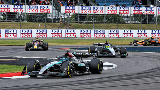 George Russell - Mercedes - Formel 1 - Silverstone - GP England - 7. Juli 2024