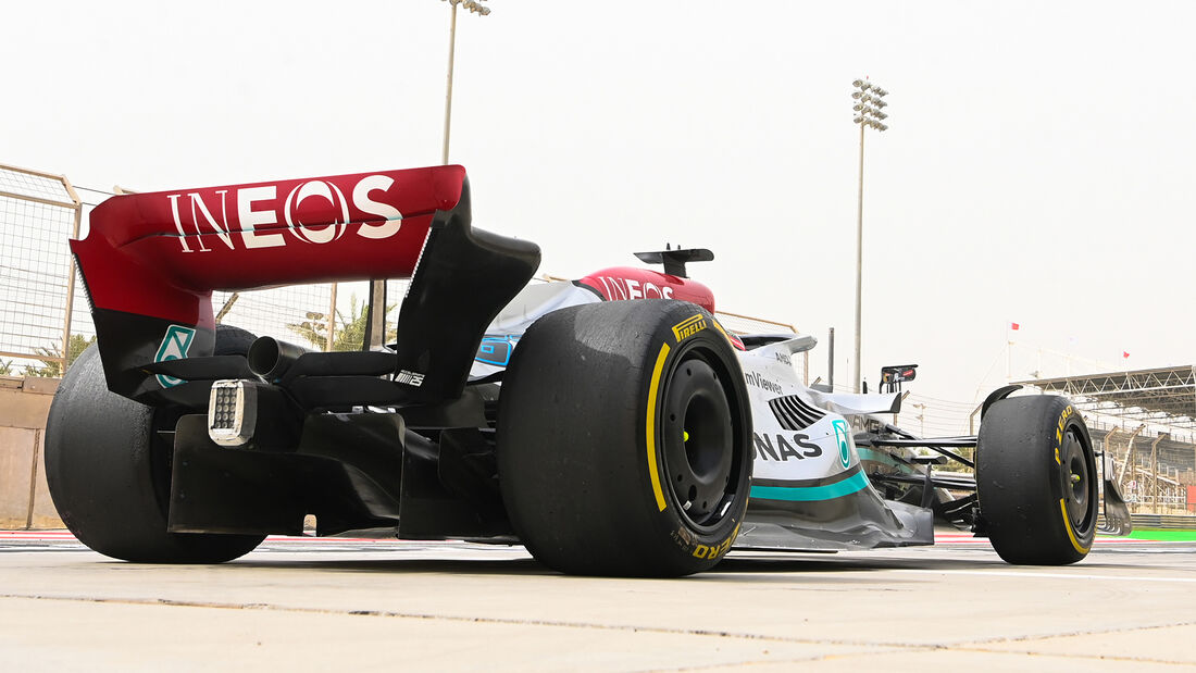 George Russell - Mercedes - Formel 1 - Test - Bahrain - 11. März 2022