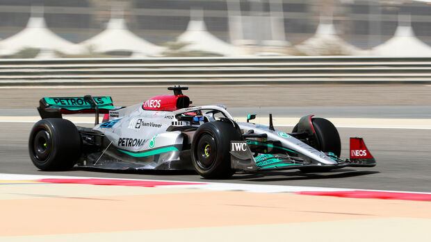 George Russell - Mercedes - Formel 1 - Test - Bahrain - 11. März 2022