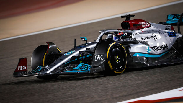 George Russell - Mercedes - Formel 1 - Testfahrten - Bahrain 2022
