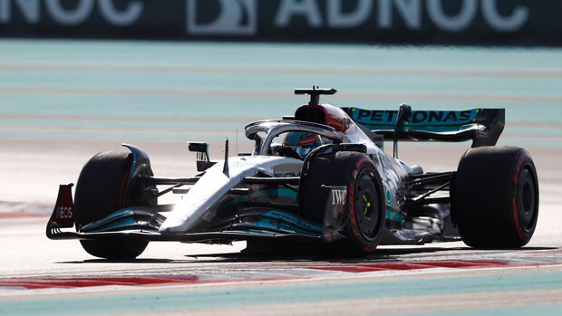 George Russell - Mercedes - GP Abu Dhabi 2022