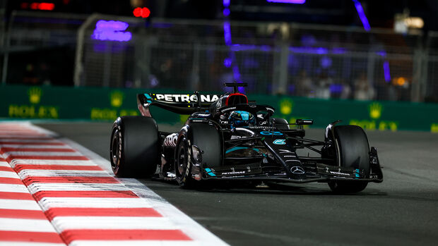 George Russell - Mercedes - GP Abu Dhabi 2023 - Rennen