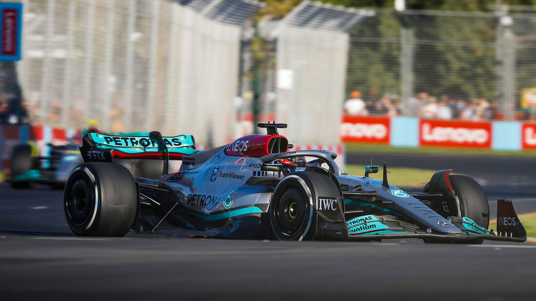 George Russell - Mercedes - GP Australien 2022 - Melbourne