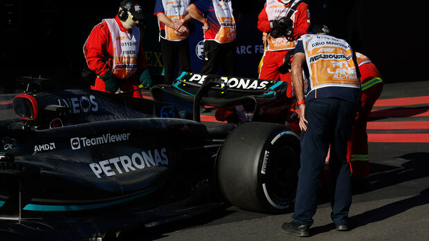 George Russell - Mercedes - GP Australien 2023 - Melbourne - Rennen