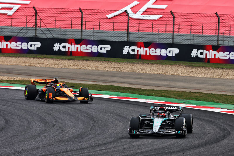 George Russell - Mercedes - GP China 2024 - Shanghai - Formel 1 - 21. April 2024