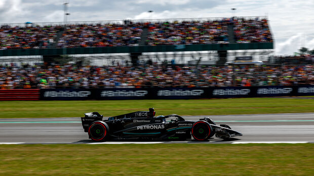 George Russell - Mercedes - GP England 2023 - Formel 1 - Silverstone - Qualifikation