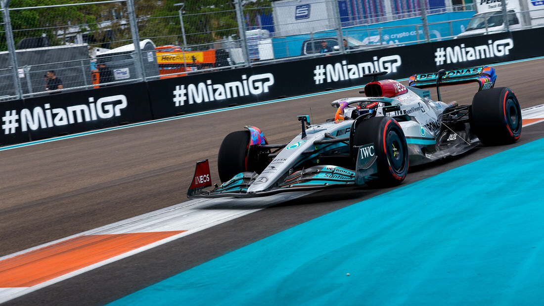 George Russell - Mercedes - GP Miami 2022 - USA