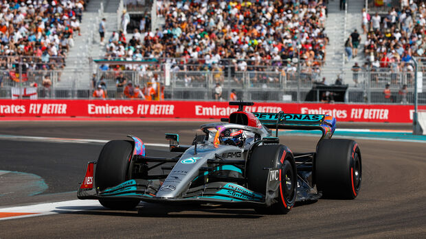 George Russell - Mercedes - GP Miami 2022 - USA