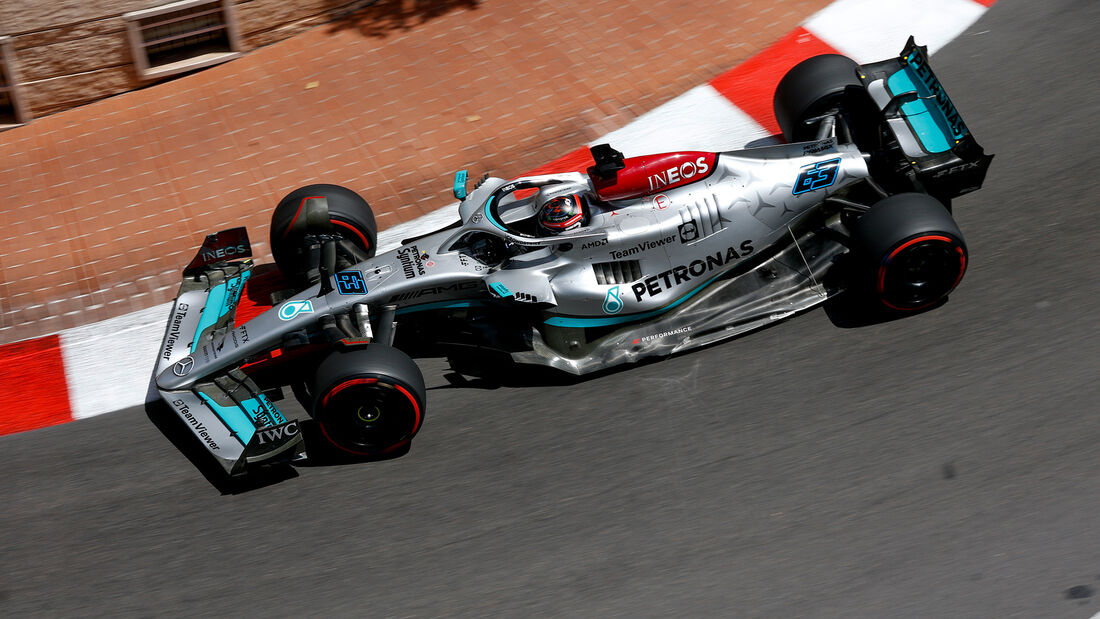 George Russell - Mercedes - GP Monaco 2022 