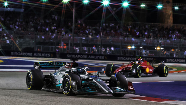 George Russell - Mercedes - GP Singapur 2022