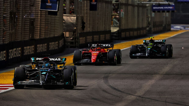 George Russell - Mercedes - GP Singapur 2023