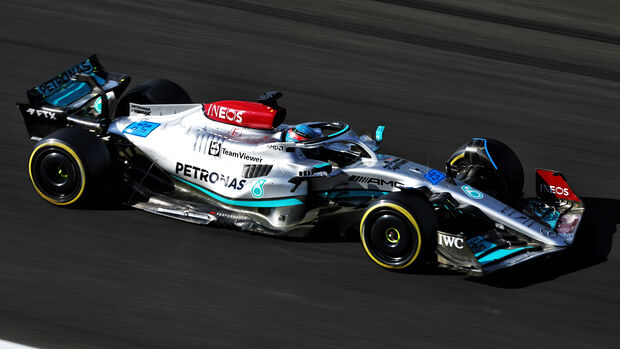 George Russell - Mercedes - GP Ungarn - Budapest - Formel 1 - 29.7.2022