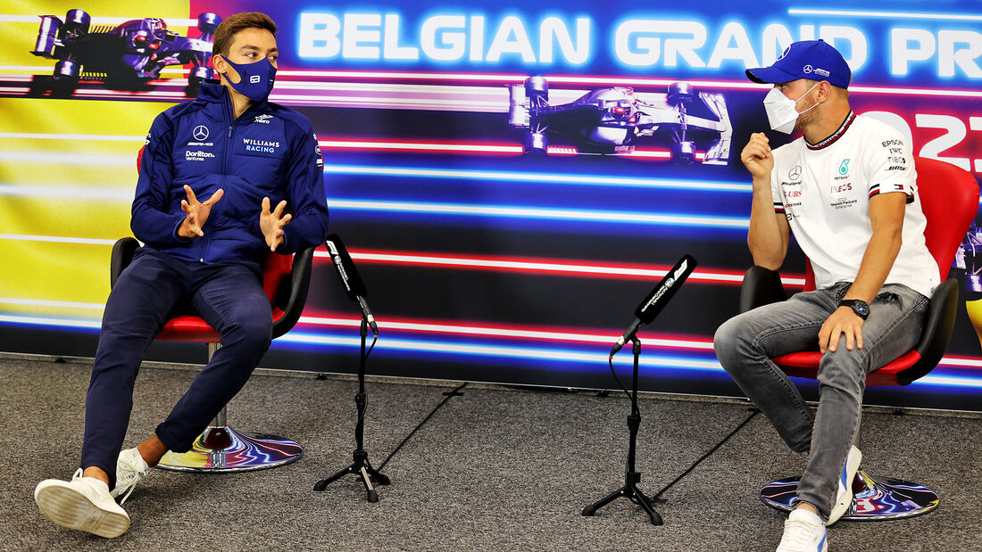 George Russell & Valtteri Bottas - GP Belgien - Spa-Francorchamps - 26. August 2021