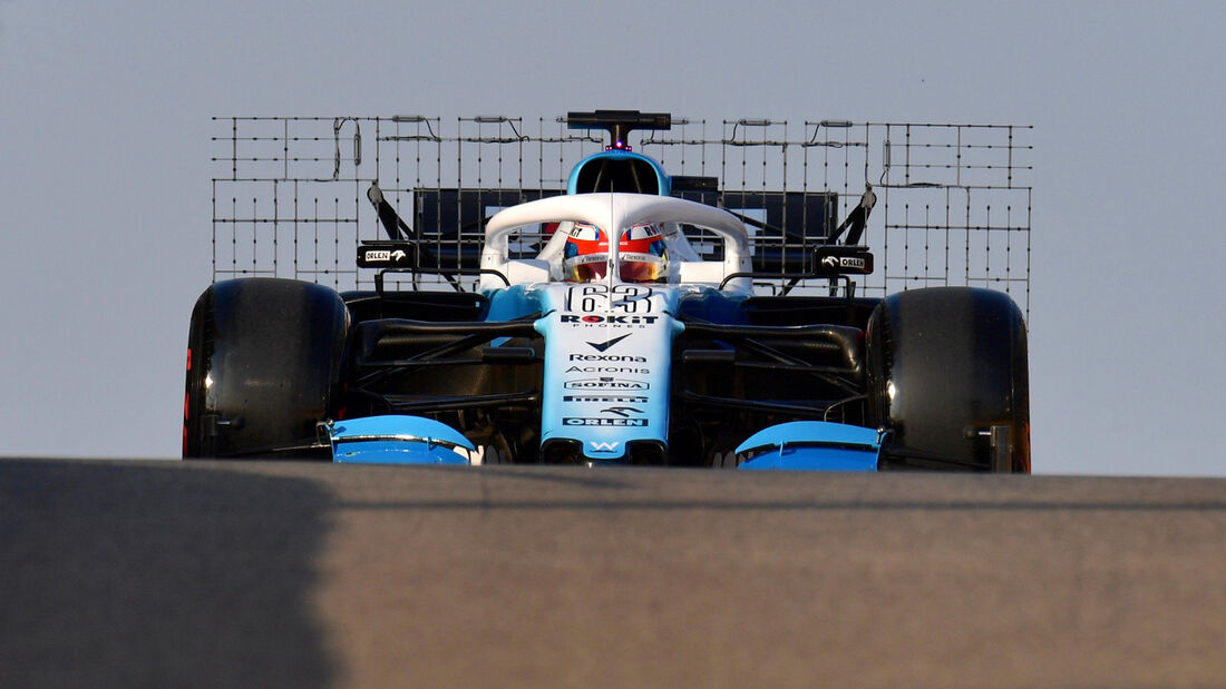 George Russell - Williams - F1-Test - Abu Dhabi - 3. Dezember 2019