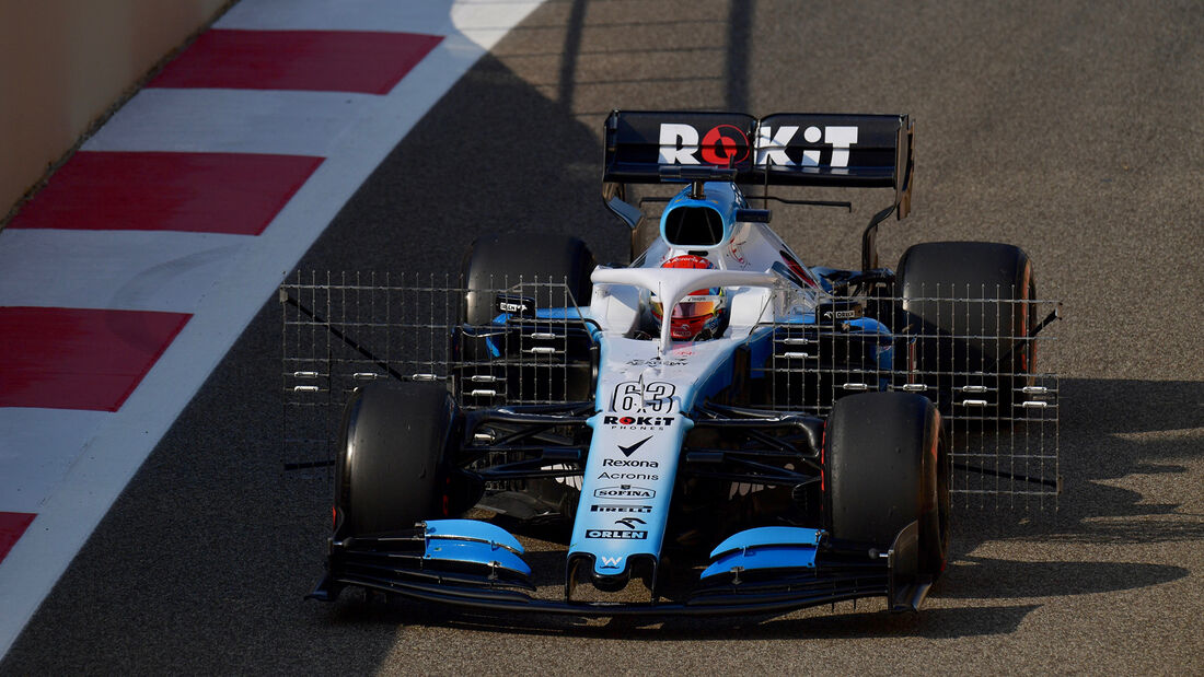 George Russell - Williams - F1-Test - Abu Dhabi - 3. Dezember 2019