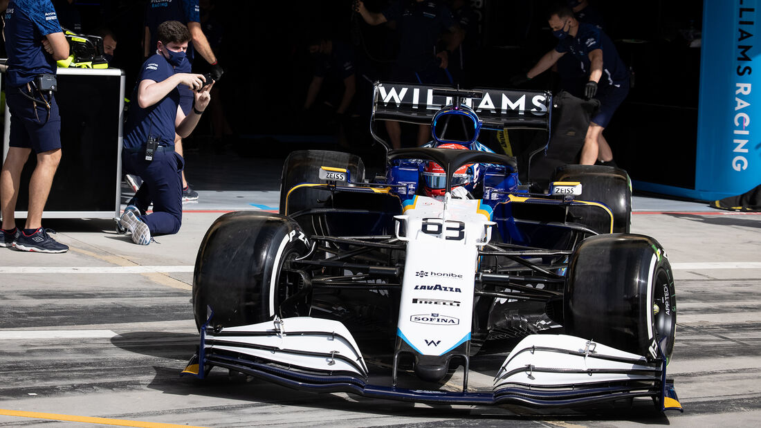George Russell - Williams - Formel 1 - GP Bahrain - Freitag - 26.3.2021