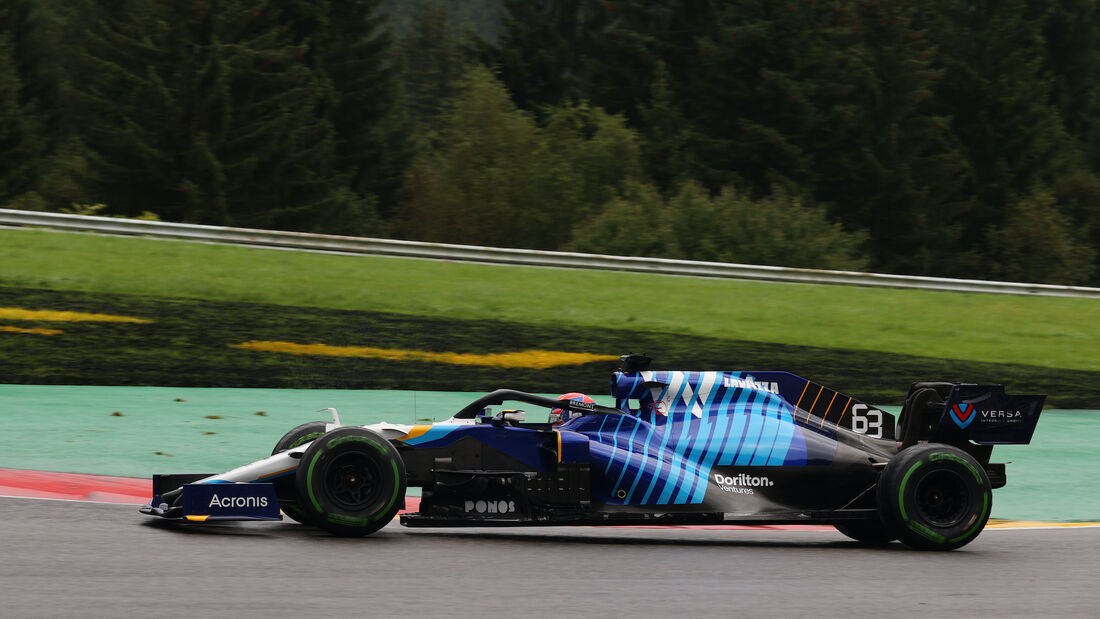 George Russell - Williams - Formel 1 - GP Belgien - 28. August 2021