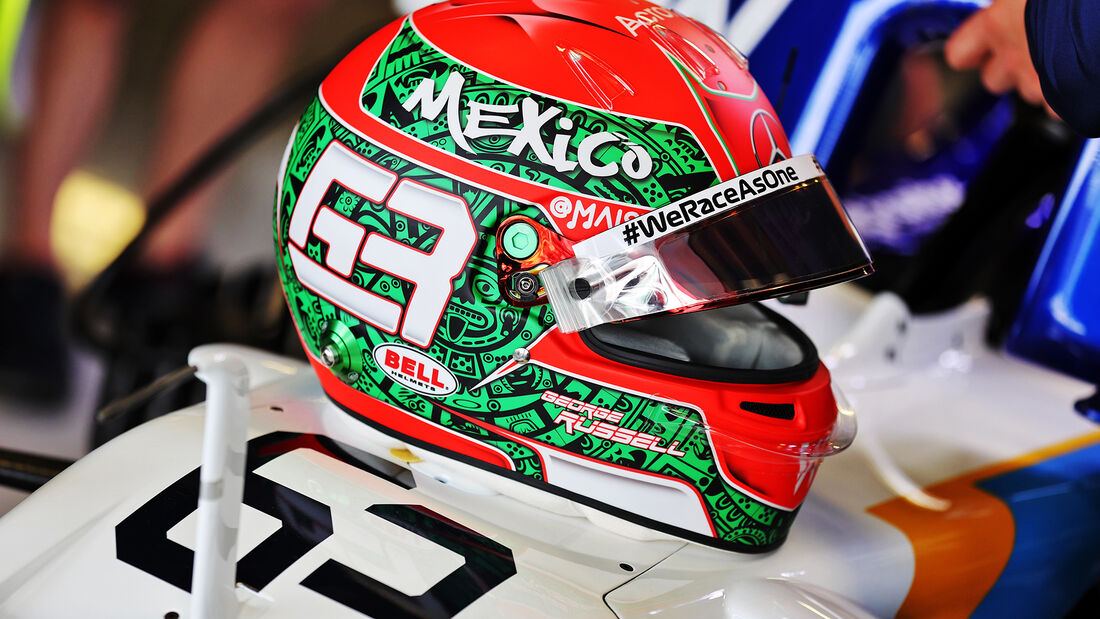 George Russell - Williams - Formel 1 -GP Mexiko - 5. November 2021