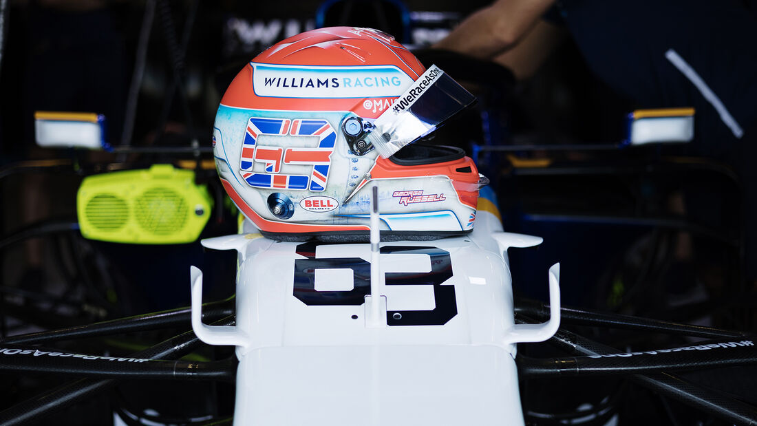 George Russell - Williams - GP England - Silverstone  - Formel 1 - 16. Juli 2021