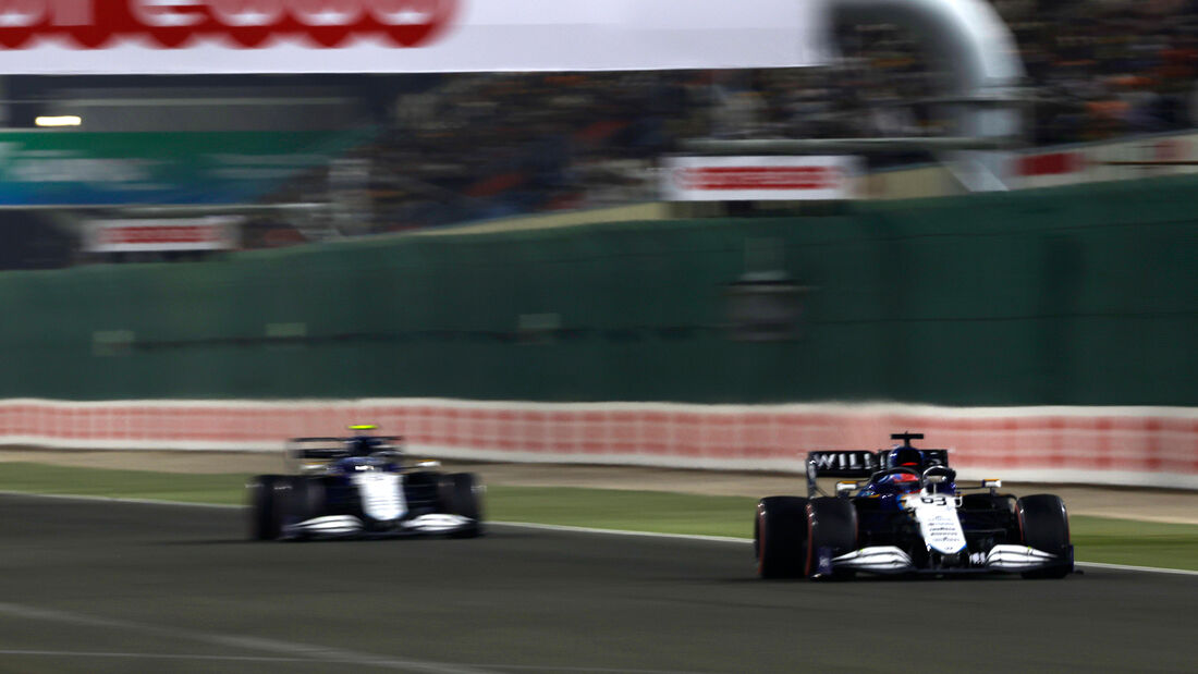 George Russell - Williams - GP Katar 2021 - Rennen