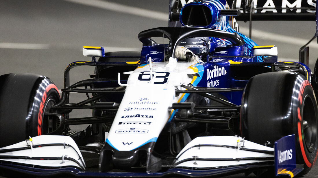 George Russell - Williams - GP Saudi-Arabien - Jeddah - Qualifikation - Samstag - 4.12.2021