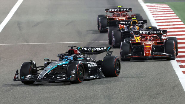 George Russelll - Mercedes - Formel 1 - GP Bahrain 2024