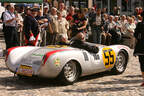 Gerd Hildebrand und Bernd Ostmann im Porsche 550 Spyder Panamericana