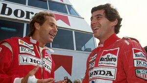Gerhard Berger & Ayrton Senna - GP Portugal 1991