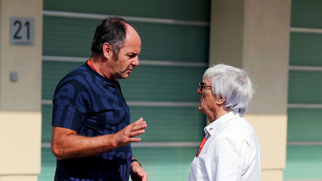 Gerhard Berger & Bernie Ecclestone - F1 - 2016