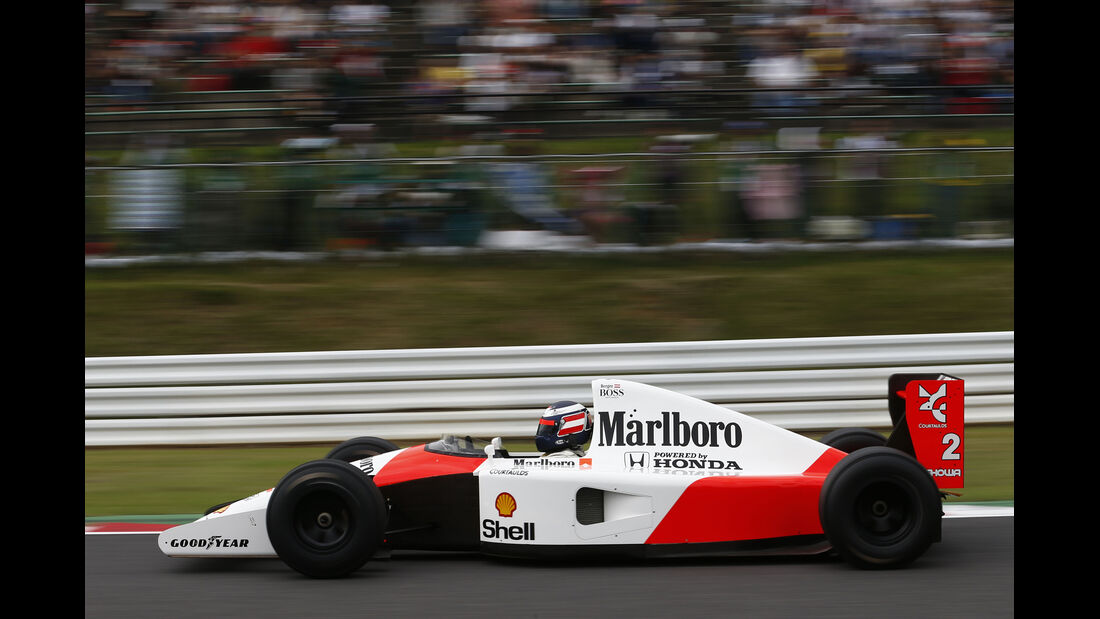 Gerhard Berger - McLaren - Formel 1 - GP Japan - Suzuka - 26. September 2015