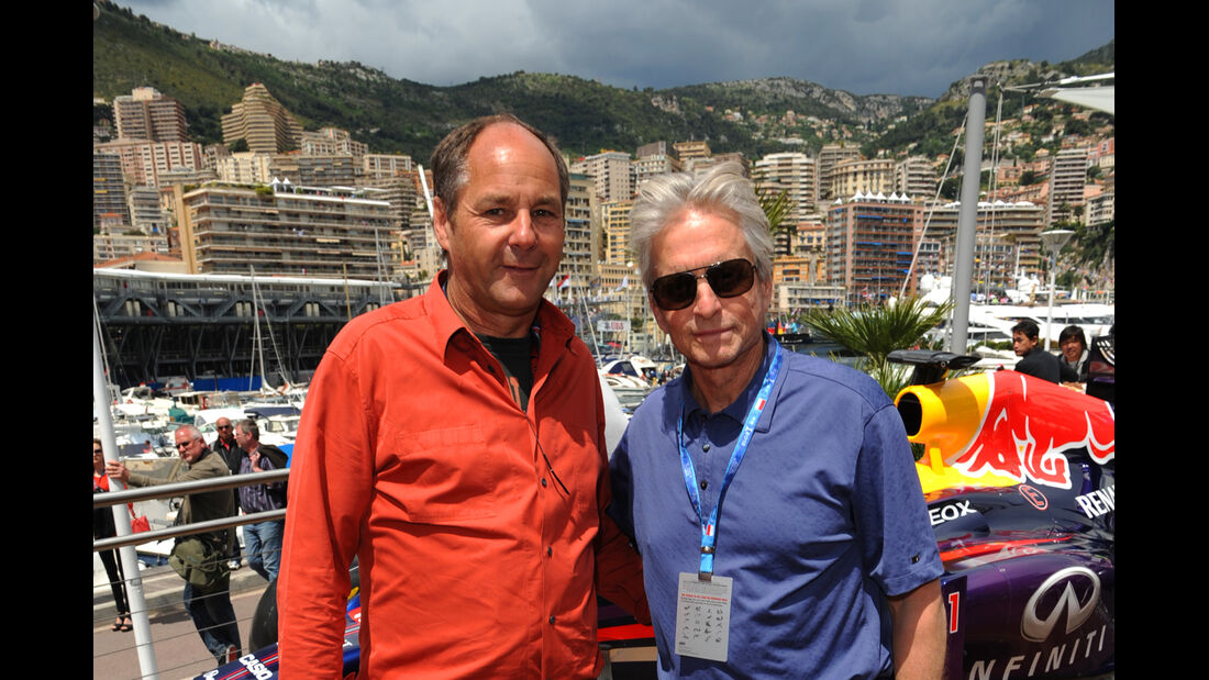 Gerhard Berger & Michael Douglas - GP Monaco 2013 - VIPs & Promis