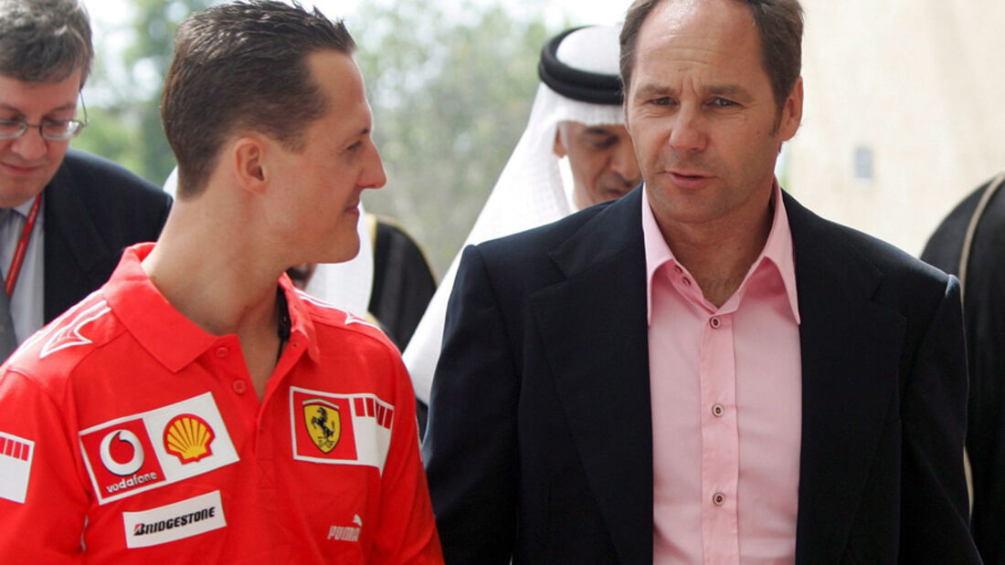Gerhard Berger & Michael Schumacher